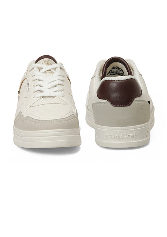 US POLO ASSN - TIARRA 6FX Kadın Bej Sneaker Ayakkabı