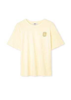 İPEKYOL - IS1260070244 Kadın Sarı Baskılı T-Shirt