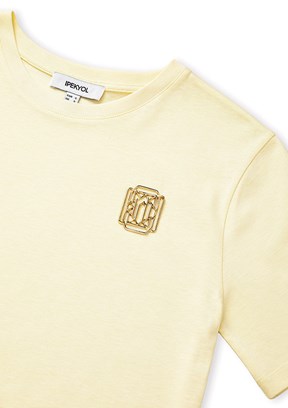 İPEKYOL - IS1260070244 Kadın Sarı Baskılı T-Shirt