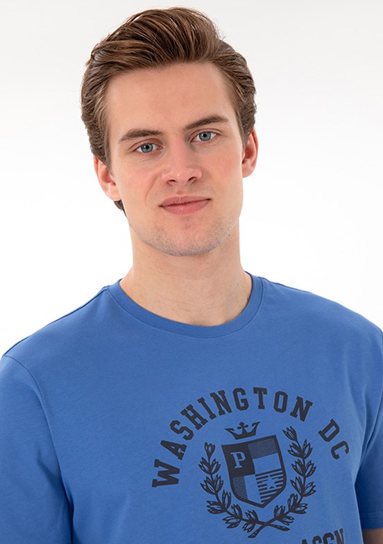 US POLO ASSN - Erkek Lacivert Regular T-Shirt