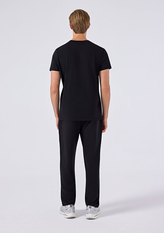 ELLESSE - 6SM4008 Erkek Siyah Eşofman Altı