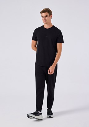 ELLESSE - 6SM4009 Erkek Siyah Eşofman Altı
