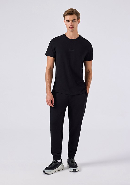 ELLESSE - 6SM4009 Erkek Siyah Eşofman Altı