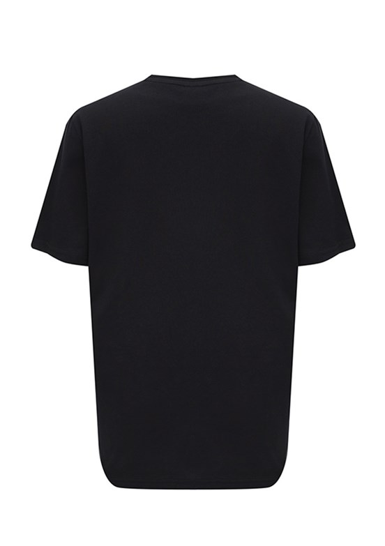 REEBOK 6M New ID - A10220401407010 Erkek Siyah Baskılı T-Shirt