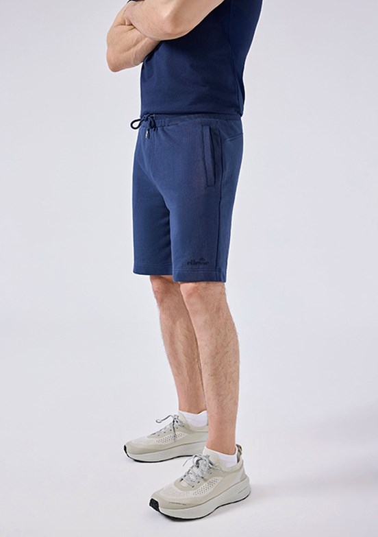 ELLESSE - 6SM4010 Erkek Lacivert Baskılı Şort