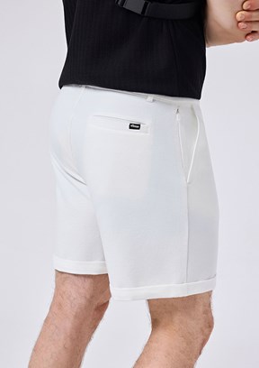 ELLESSE - 6SM4014 Erkek Beyaz Baskılı Şort