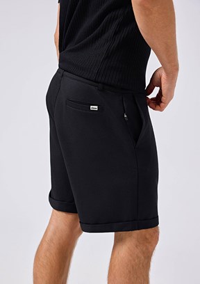 ELLESSE - 6SM4014 Erkek Siyah Baskılı Şort