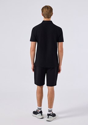 ELLESSE - 6SM5010 Erkek Siyah Polo Yaka T-Shirt