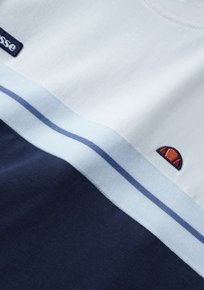 ELLESSE - 6SM5014 Erkek Lacivert Baskılı T-Shirt