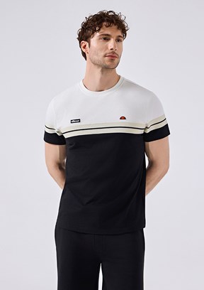 ELLESSE - 6SM5014 Erkek Siyah Baskılı T-Shirt