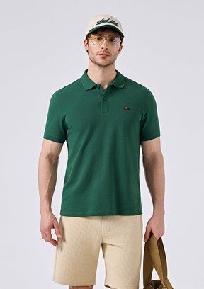 ELLESSE - 6SM5044 Erkek Yeşil Polo Yaka T-Shirt