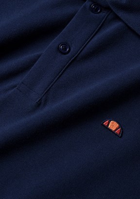 ELLESSE - 6SM5044 Erkek Lacivert Polo Yaka T-Shirt
