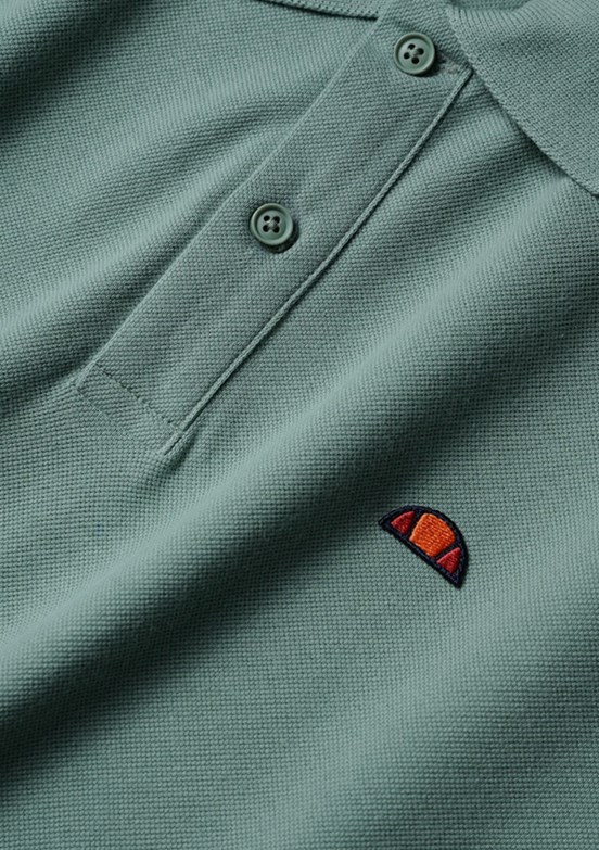ELLESSE - 6SM5044 Erkek Yeşil Polo Yaka T-Shirt
