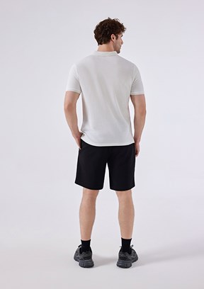 ELLESSE - 6SM5062 Erkek Beyaz Polo Yaka T-Shirt