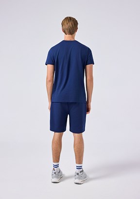 ELLESSE - 6SM5069 Erkek Lacivert Basic T-Shirt