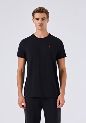 ELLESSE - 6SM5069 Erkek Siyah Basic T-Shirt