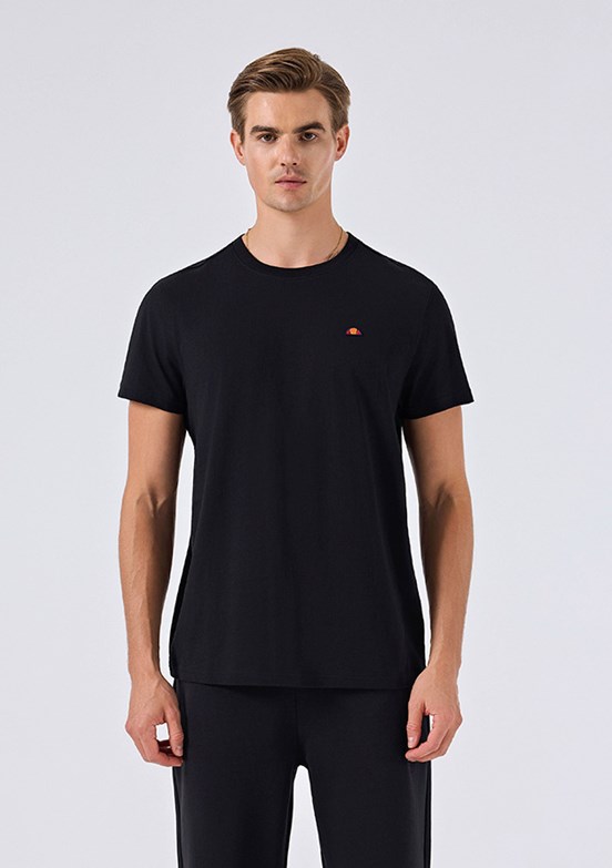 ELLESSE - 6SM5069 Erkek Siyah Basic T-Shirt