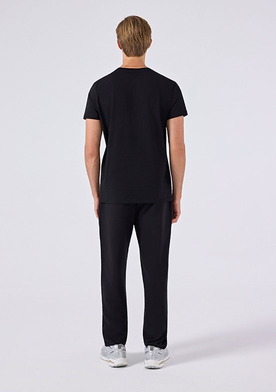 ELLESSE - 6SM5069 Erkek Siyah Basic T-Shirt