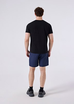ELLESSE - 6SM5025 Erkek Siyah Baskılı T-Shirt