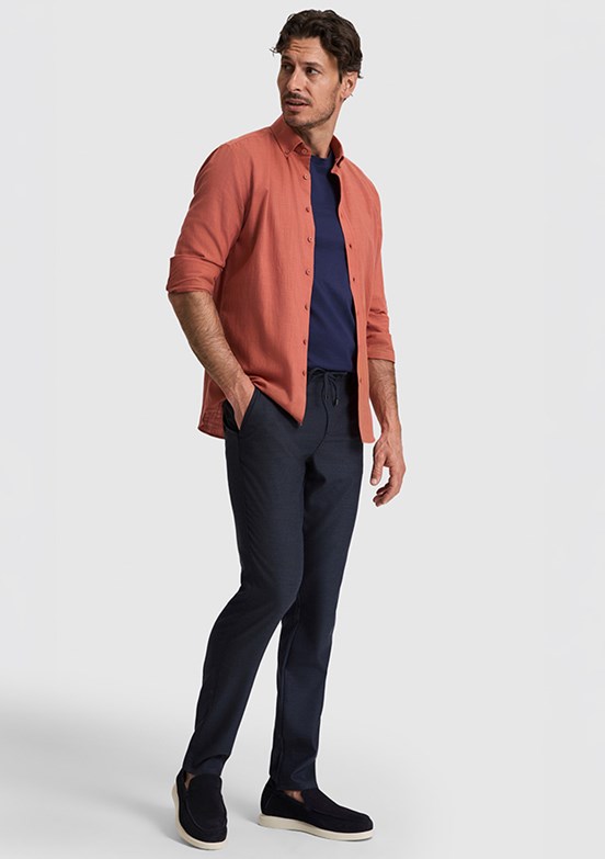PİERRE CARDİN Erkek Lacivert Slim Pantolon