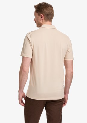 PİERRE CARDİN - Erkek Bej Regular T-Shirt