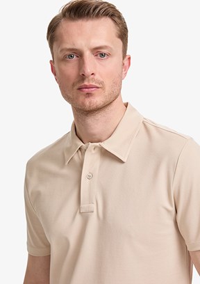 PİERRE CARDİN - Erkek Bej Regular T-Shirt