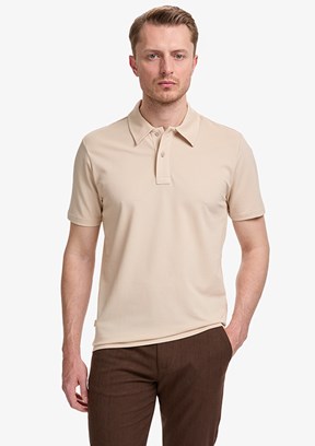 PİERRE CARDİN - Erkek Bej Regular T-Shirt