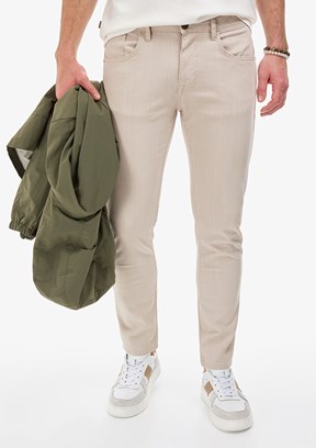 PİERRE CARDIN Erkek Bej Slim Pantolon