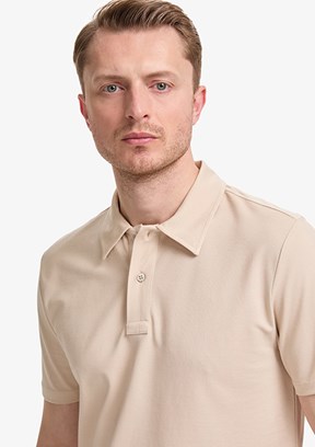 PİERRE CARDİN - Erkek Bej Regular T-Shirt