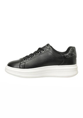 US POLO ASSN 6P Jessıca 6Fx - A10215781312010 Kadın Siyah Sneaker Ayakkabı
