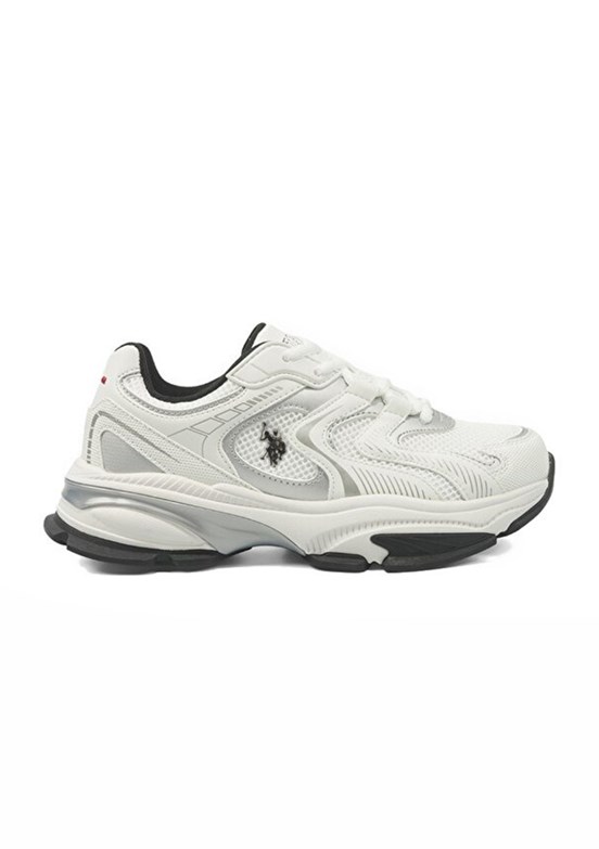 US POLO ASSN 6P Nancy 6Fx - A10215809812010 Kadın Beyaz Sneaker Ayakkabı