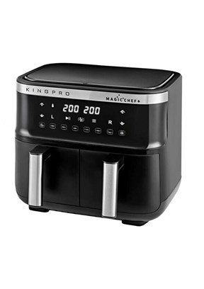 KİNG Dual - KYF32 Siyah Airfryer/Fritöz