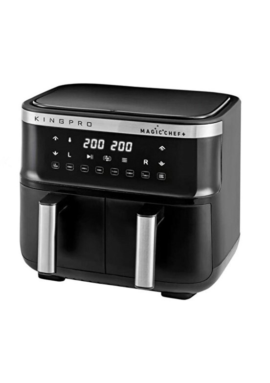 KİNG Dual - KYF32 Siyah Airfryer/Fritöz