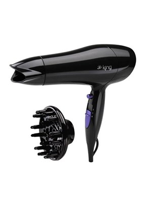 KİNG Adora - K-428 2000W Siyah Saç Kurutma Makinesi