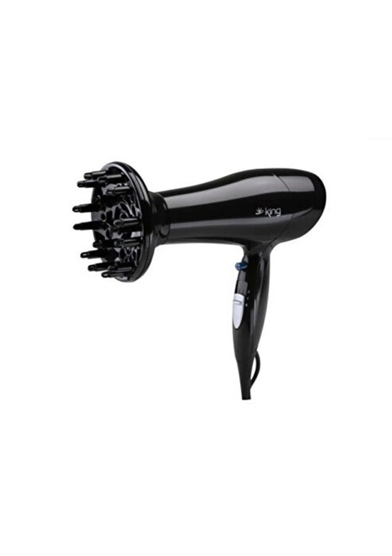 KİNG Adora - K-428 2000W Siyah Saç Kurutma Makinesi