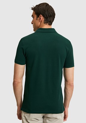 US POLO ASSN - Erkek Yeşil Basic T-Shirt