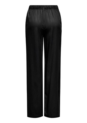 ONLY - 15363676 Onlgoa Mw Kadın Siyah Beli Lastikli Pantolon