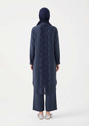 ARMİNE - 26YT665 Kadım İndigo Pantolon Takım