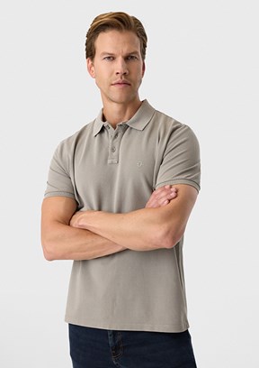 BACKANDBOND - B35S10018 Erkek Yeşil Polo Yaka T-Shırt