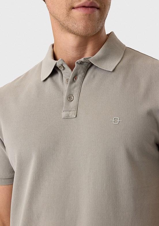 BACKANDBOND - B35S10018 Erkek Yeşil Polo Yaka T-Shırt