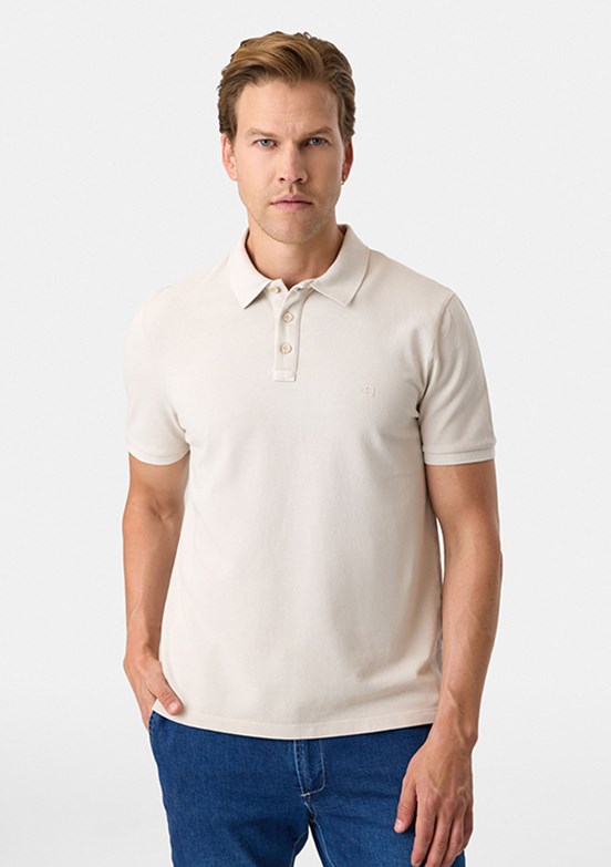 BACKANDBOND - B35S10018 Erkek Gri Polo Yaka T-Shırt