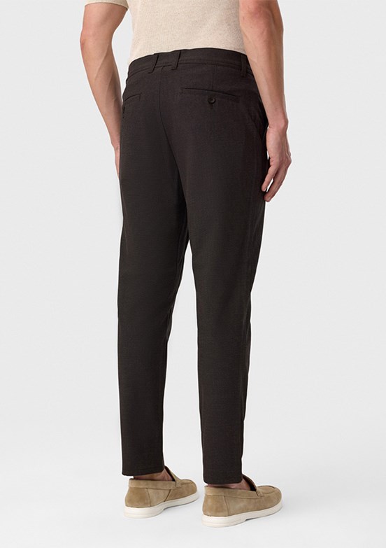 BACKANDBOND - BPN3002000000 Erkek Kahverengi Chino Pantolon