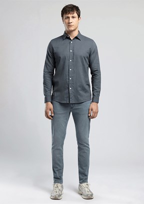 LEE COOPER Jack - 262 LCM 121020 Erkek Mavi Yüksek Bel Jean Pantolon