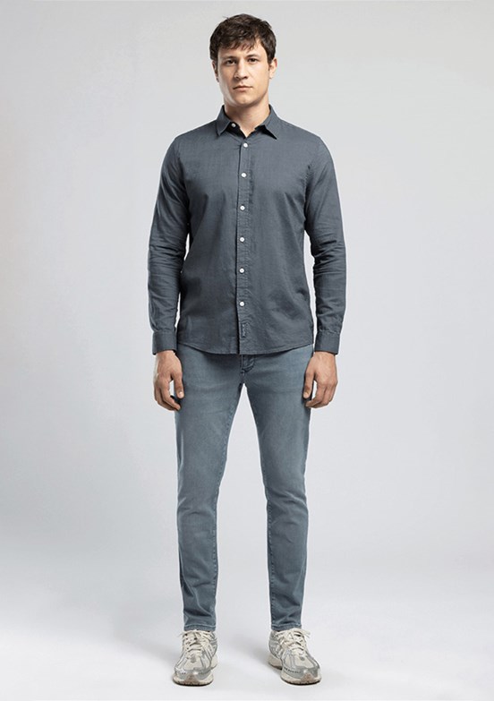 LEE COOPER Jack - 262 LCM 121020 Erkek Mavi Yüksek Bel Jean Pantolon