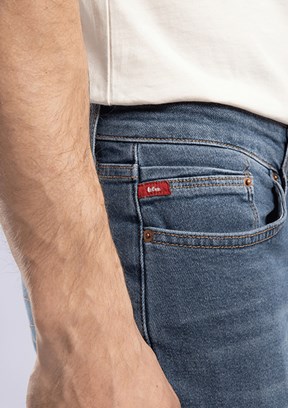 LEE COOPER Jack - 262 LCM 121031 Erkek Mavi Yüksek Bel Jean Pantolon