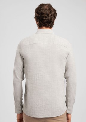 LEE COOPER Ellis - 262 LCM 241005 Erkek Yeşil Uzun Kol Gömlek