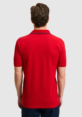 US POLO ASSN - Erkek Kırmızı Basic T-Shirt