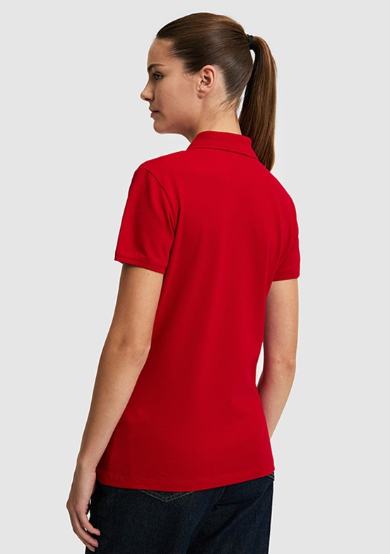US POLO ASSN - Kadın Kırmızı Basic T-Shirt