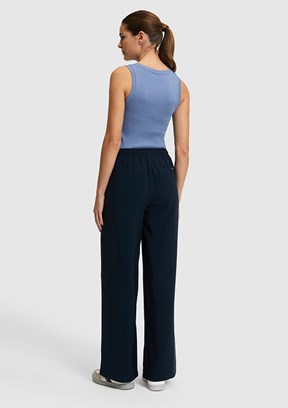 US POLO ASSN - Kadın Lacivert Relax Pantolon