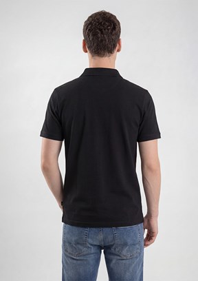 THE CROW - TC4629 Erkek Siyah Basic T-Shirt